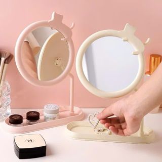 GƯƠNG ĐỂ BÀN MÈO NGHIÊNG
