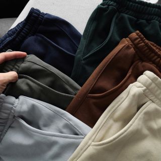 Quần nỉ chân cua nam, cotton 100% chính phẩm dày, mịn.