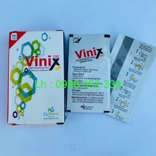 Sỉ tem ngậm vinix 100 Hàn Quốc giá sỉ