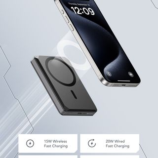 Pin Dự Phòng VEGER X5 WalletTrack 5000mAh – MagSafe, Find My, Ví RFID, Sạc Nhanh 20W
