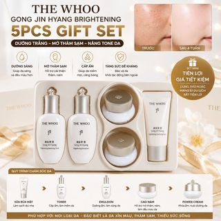 Set dưỡng trắng cao cấp giảm thâm nám sạm da Whoo mini 5sp giá tiết kiệm - số lượng có hạn