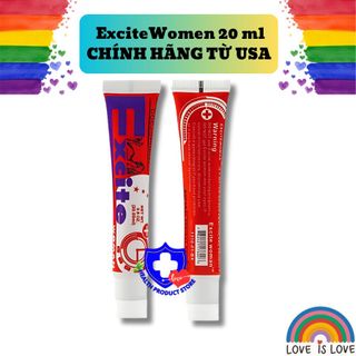 gel bôi trơn cao cấp excite woman 20 ml, gel bôi trơn giá sỉ, giá bán buôn toàn quốc
