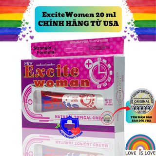 gel bôi trơn cao cấp excite woman 20 ml, gel bôi trơn giá sỉ, giá bán buôn toàn quốc
