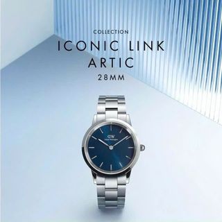 ĐỒNG HỒ NỮ CAO CẤP D WELLINGTON ICONIC THÉP BẠC MẶT XANH FULLBOX