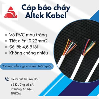 Altek 4/6/8-Core Fire Alarm Cable - 0.22mm²