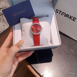 SĂN SALE MÙA HÈ ĐỒNG HỒ NỮ CHÍNH HÃNG STARKE DÂY DA NHIỀU MÀU FULLBOX