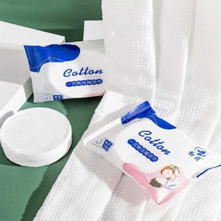 Khăn Tắm Nén Cô Gái Màu Trắng FULL VAT