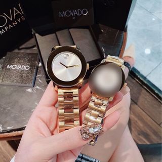 SĂN SALE MÙA HÈ ĐỒNG HỒ NAM CAO CẤP MOVODA BOLD DÂY THÉP VIỀN THUỶ