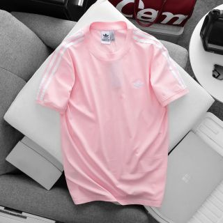 Mẫu áo thun nam phối sọc mới, logo thêu cực tinh tế, áo full tem tag, chất cotton 4c dày dặn.