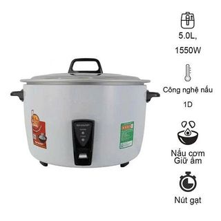 NỒI CƠM ĐIỆN 5 Lít SHARP KSH-D55V