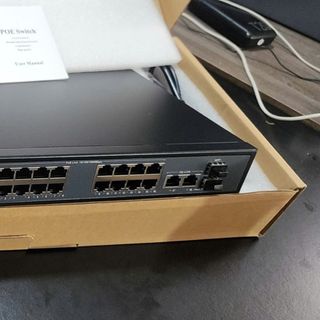PoE Switch IQtek 16 cổng, hàng chính hãng bảo hành 2 năm