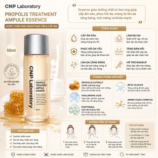 Nước thần keo ong CNP 50ml. da khô, da yếu dùng rất cuốn luôn