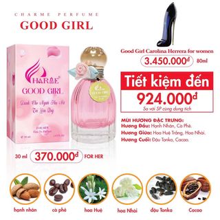 Nước hoa nữ Charme good girl 30ml