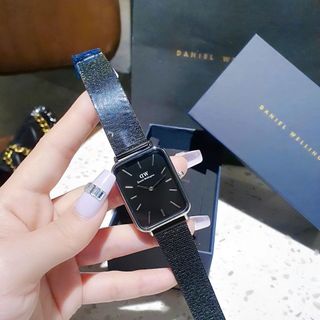 SĂN SALE MÙA HÈ ĐỒNG HỒ NAM THỜI TRANG DANIEL W QUARDO LƯỚI CHỮ NHẬT