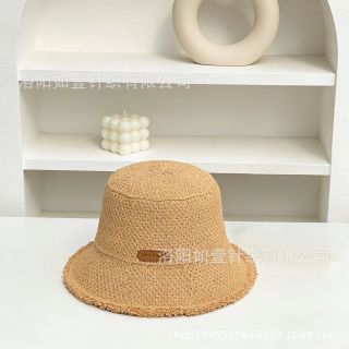 Mũ Bucket Cói Vintage Viền Tua Rua M23