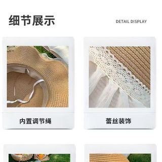 Mũ Cói Nơ Voan Công Chúa – Mũ Rộng Vành Đi Biển Sang Trọng M33