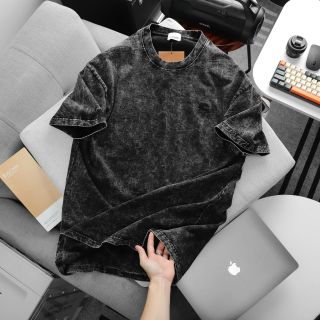 Áo wash nam. Chất vải cotton 100% xịn mịn mát. Vải mềm.