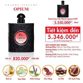 Charme Opium 100ml phiên bản mới