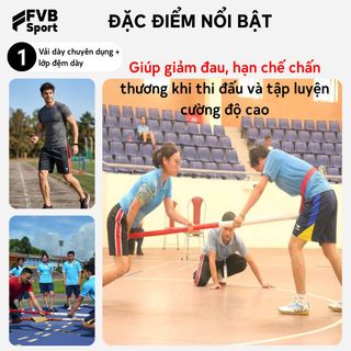 Quần Đẩy Gậy Nam Nữ Hiwing Cao Cấp – Vải Dày Có Đệm, Co Giãn Tốt, Bảo Vệ Khi Thi Đấu