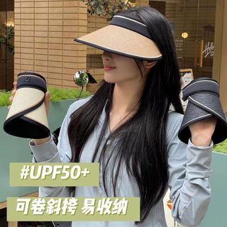Mũ Nửa Đầu Chống Nắng Phối Viền Đen Sang Trọng M18