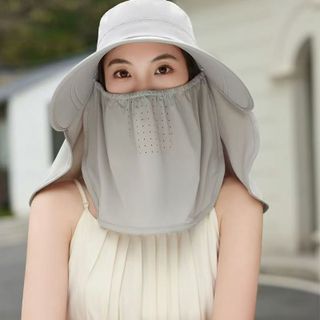 Mũ Chống Nắng Toàn Diện Kèm Khăn Che Mặt M32