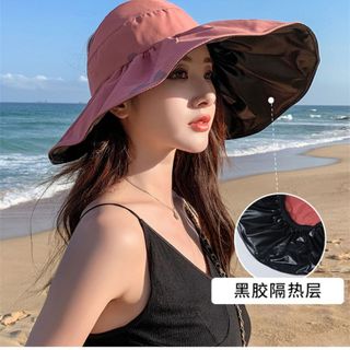 Mũ Chống Nắng UPF50+ Họa Tiết Bướm Vành Siêu Rộng M40