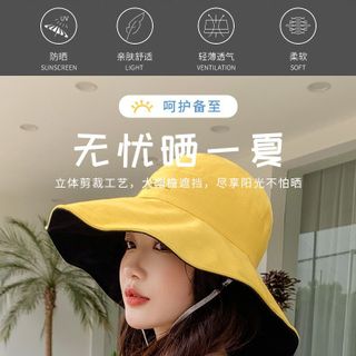 Mũ Bucket Hoa Cúc Vành Rộng – Phong Cách Hàn Quốc Dịu Dàng M36