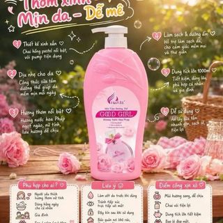 Sữa tắm dưỡng thể hương nước hoa