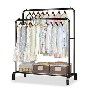 GIÁ TREO QUẦN ÁO 2 TẦNG SƠN TĨNH ĐIỆN