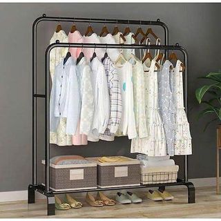 GIÁ TREO QUẦN ÁO 2 TẦNG SƠN TĨNH ĐIỆN