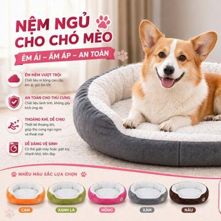 NỆM NGỦ CHO CHÓ, MÈO, THÚ CƯNG TRONG NHÀ