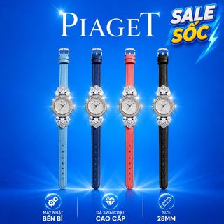 SĂN SALE MÙA HÈ ĐỒNG HỒ NỮ CAO CẤP BIAGET DÂY DA NHIỀU MÀU VIỀN XOÀN LÁ