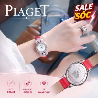SĂN SALE MÙA HÈ ĐỒNG HỒ NỮ CAO CẤP BIAGET DÂY DA NHIỀU MÀU VIỀN XOÀN LÁ