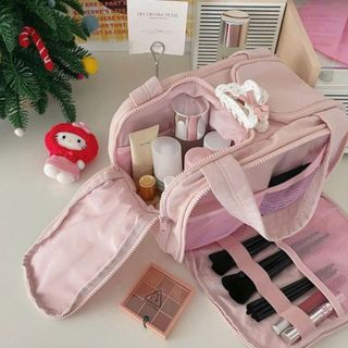 🎒 TÚI ĐỰNG ĐỒ TRANG ĐIỂM – Thiết kế khóa mở 4 chiều cực thông minh