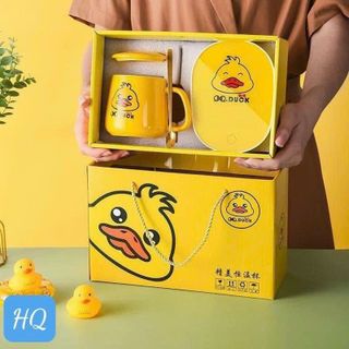 BỘ CỐC HÂM NÓNG HÌNH VỊT VÀNG
