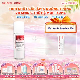 Serum Dưỡng Trắng Da Vitamin C [Chai 30ml] KÈM QUÀ TẶNG