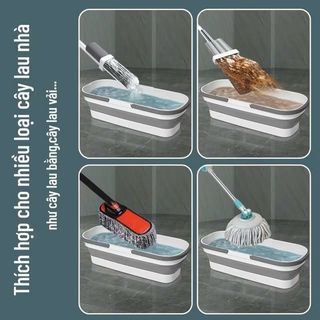 XÔ NƯỚC GẤP GỌN THÔNG MINH – HÌNH CHỮ NHẬT TIỆN DỤNG