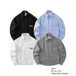 OXFORD BOXY LONG SLEEVE SHIRT BY DORMAX.