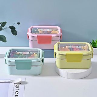 HỘP CƠM GIỮ NHIỆT INOX 2 TẦNG NGĂN