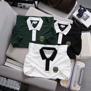 Mẫu áo  thun polo nam. Chất 100% COTTON cá sấu Pique chính phẩm co giản 4 chiều dày dặn.