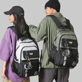 🎒 BALO YES I CAN A6888 – Form lớn chuẩn Hàn đựng laptop cực tiện