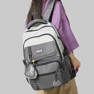 🎒 BALO YES I CAN A6888 – Form lớn chuẩn Hàn đựng laptop cực tiện