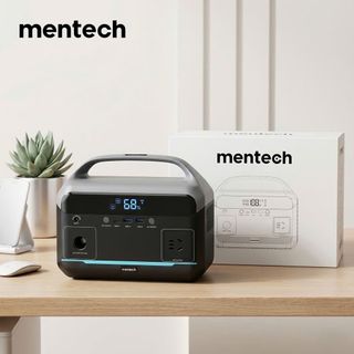 Trạm Sạc Di Động MENTECH MT300M1 300W 204.8Wh AC 220V, Pin Dự Phòng Camping, Sạc Laptop PD 60W