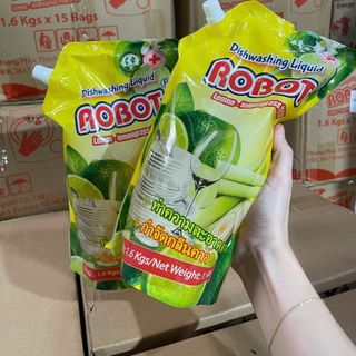 Nước Rửa Chén Robot Túi 1,6kg Full VAT
