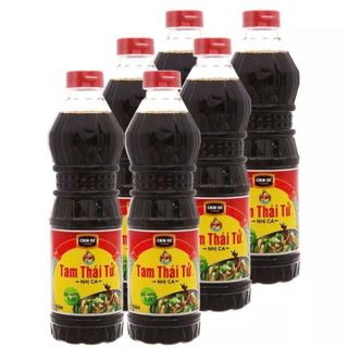 Nước tương Chin-su Tam Thái Tử - Lóc 6 chai 500ml