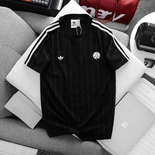 Mẫu áo thun nam phối sọc mới, logo thêu cực tinh tế, áo full tem tag, chất cotton 4c dày dặn,mền mịn mát co giãn.