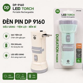 ĐÈN PIN CẦM TAY MINI DP 9160 (T150)