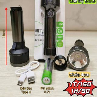 ĐÈN PIN CẦM TAY DP 9186 (PIN RỜI)