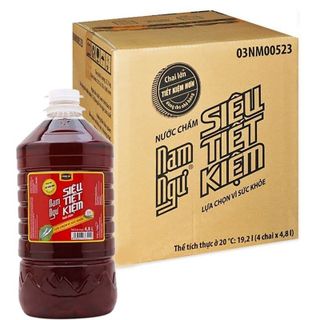 Nước mắm Nam Ngư Chin-su Siêu tiết kiệm - Can 4,8lit
