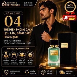 NƯỚC HOA 1957 CÁ TÍNH MẠNH MẼ DAMODE CHAI 50ML